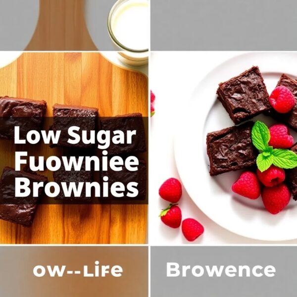 low sugar brownie recipe