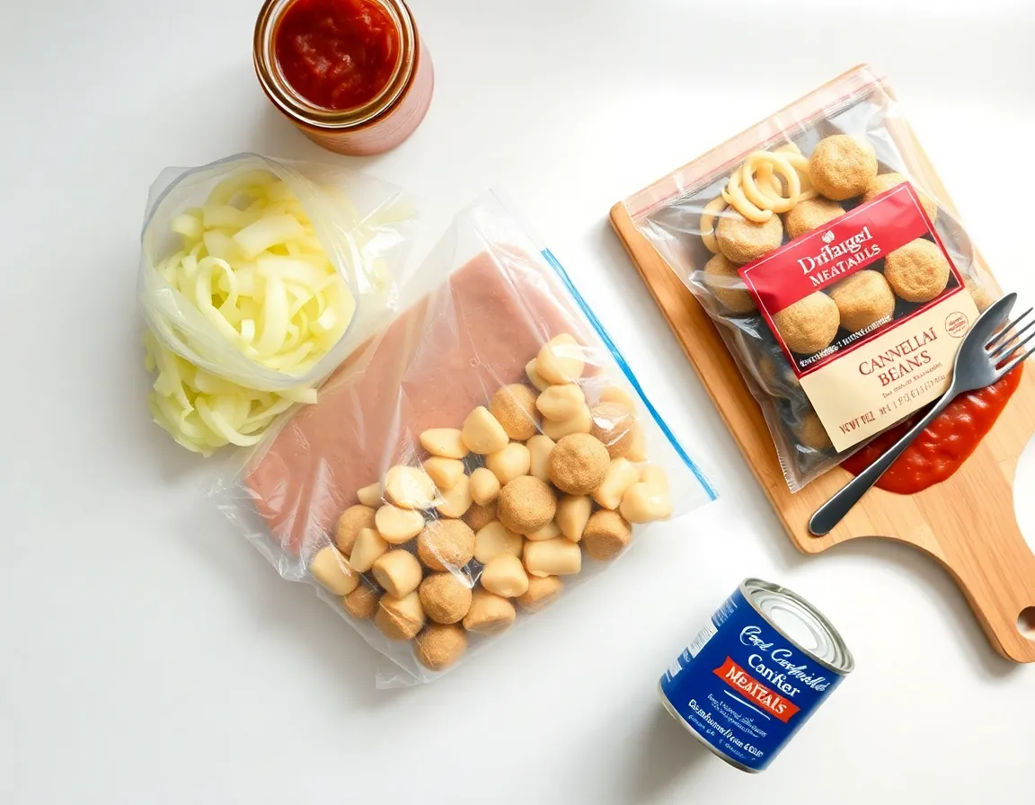 Ingredients for Easy Dinners from Grocery Store