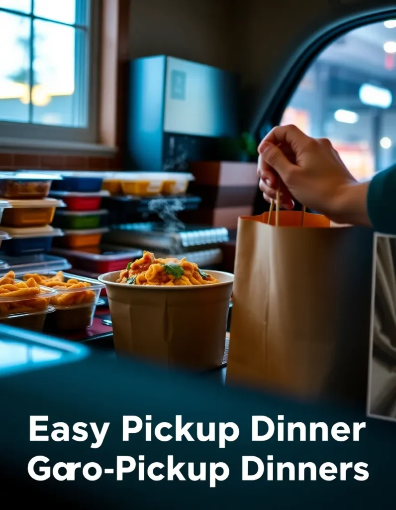 easy pickup dinner