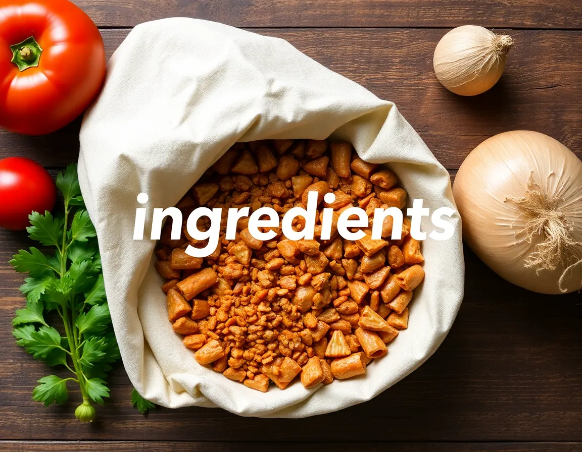 Ingredients for low calorie fried rice